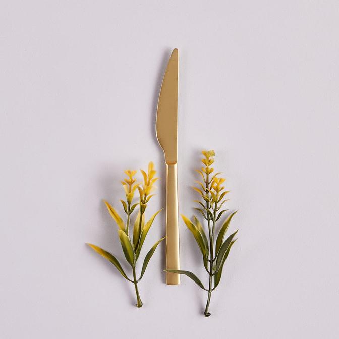 Gold Yemek Bıçağı
