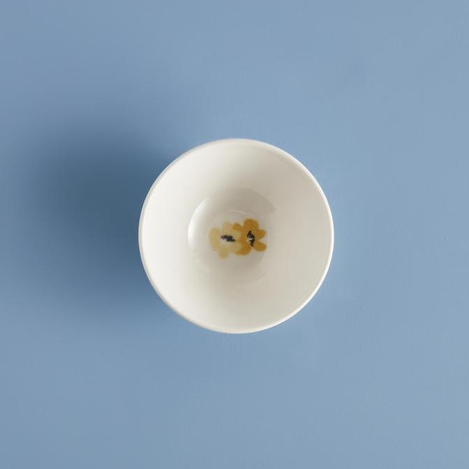 Isadora Stoneware Küçük Sunum Kasesi Sarı (10 cm)
